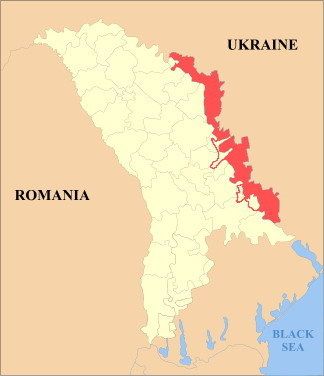 Карта Придністров'я
