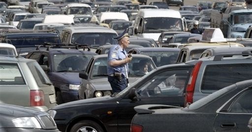 Пробка у Москві