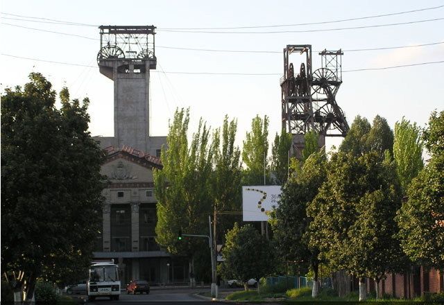 Шахта в Донецьку
