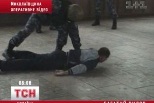 В Николаевской области задержали авторитетов (видео)