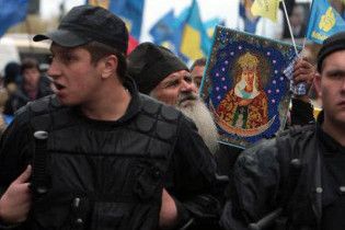 Милиция перекрыла центр Киева в связи с днем УПА