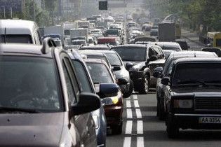 Средняя скорость автомобиля в Киеве возрастет с 13 до 20 км в час
