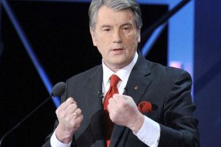 Российские журналисты услышали в выступлении Ющенко угрозу бакланам