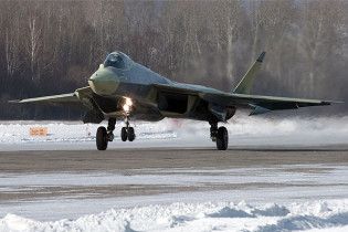 Россия рассекретила внешний вид истребителя пятого поколения