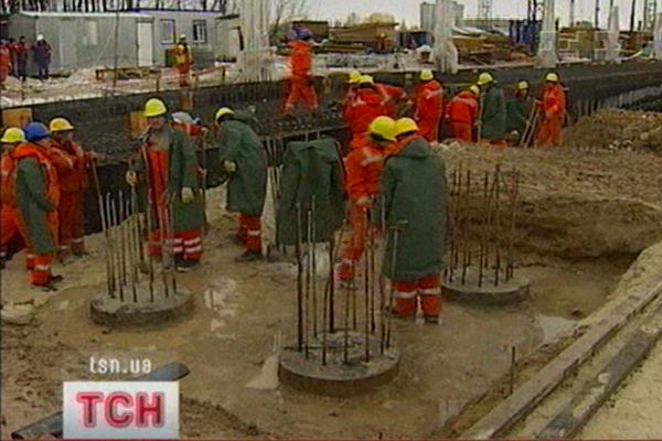 Будівництво терміналу