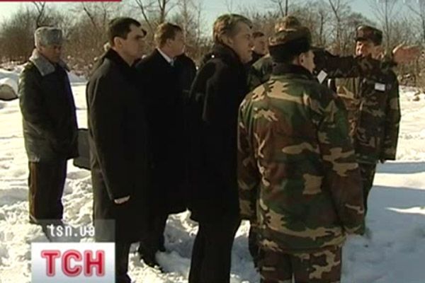Віктор Ющенко в Калуші