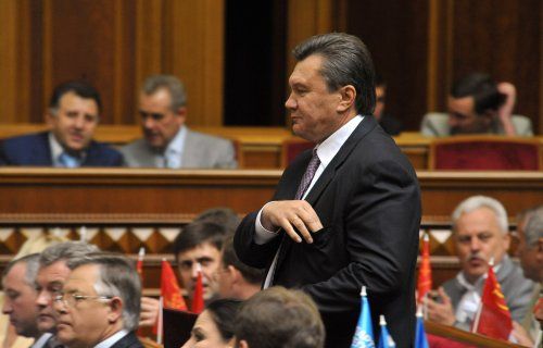 Віктор Янукович у Верховній раді