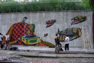В Киеве будут штрафовать за граффити