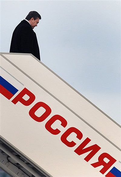 Віктор Янукович у Москві
