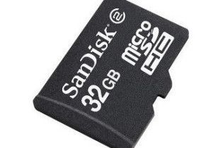 Выпущена карта памяти microSDHC самой большой емкости