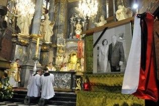 В Украине помолились за погибших под Смоленском