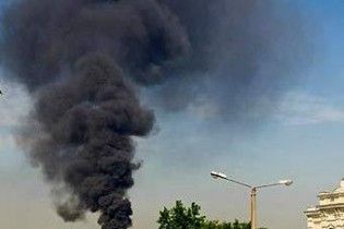 В Харькове загорелся вагоноремонтный завод