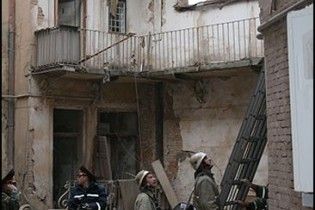 В центре Харькова обрушился дом