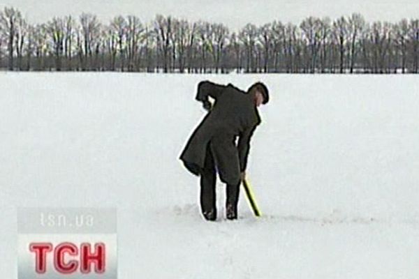 Поле снігу