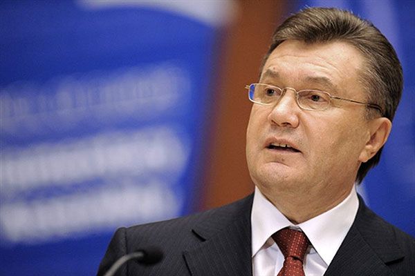 Віктор Янукович у Страсбурзі