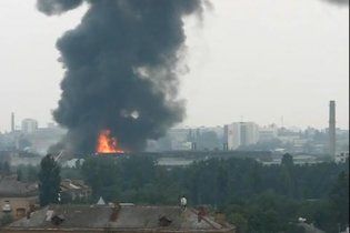 Міліція взялася за розслідування причини пожежі на складах "Ельдорадо" в Києві
