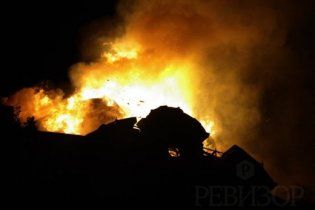 На Днепропетровщине в пожаре сгорели два малыша