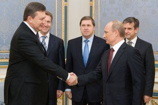 Путин поблагодарил Януковича за дружбу с Россией