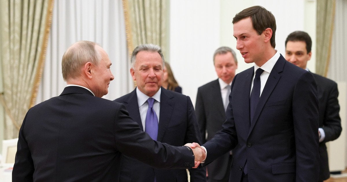 Стив Уиткофф и Джаред Кушнер встречаются с Путиным