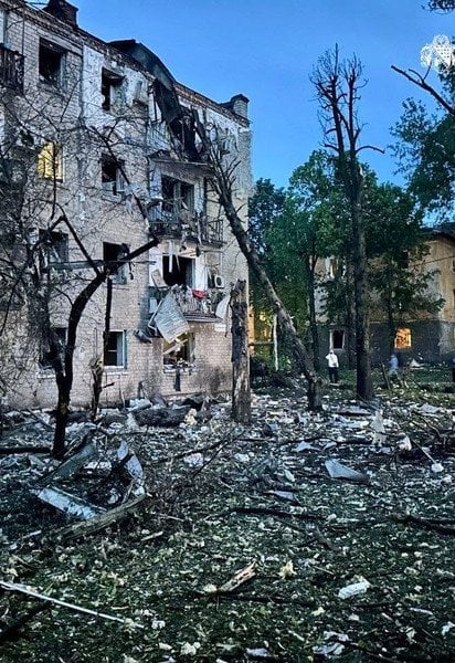 Атака на Днепр в ночь на 18 мая.