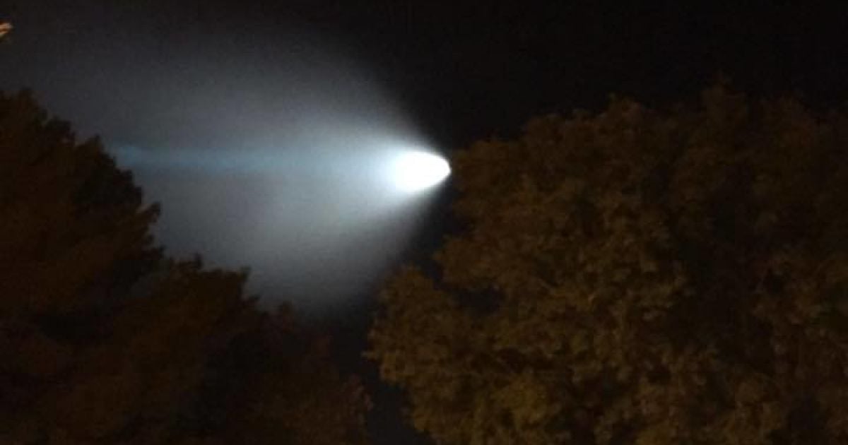 Американцев напугало загадочное сияние / © ktla.com