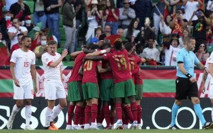 Ліга націй: дубль Роналду допоміг Португалії знищити Швейцарію, Іспанія ледве пішла від поразки у Чехії
