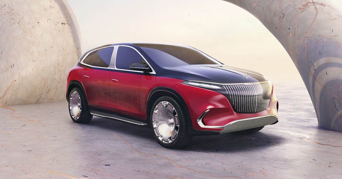 Maybach представив свій перший електричний електрокар: це позашляховик, натхненний яхтами