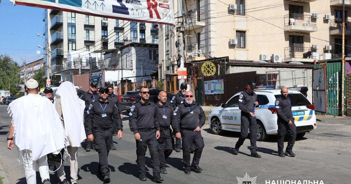 Израильская полиция прибыла в Умань