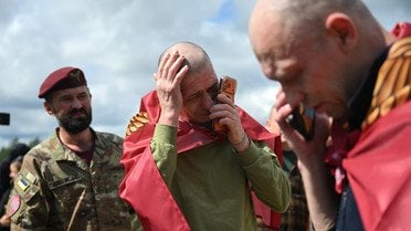 Звільнені з полону українські військові_6 / © Володимир Зеленський