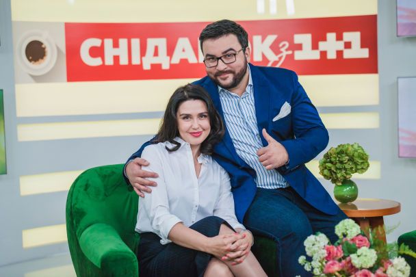 Руслан Сенічкін та Людмила Барбір / © пресслужба каналу "1+1"