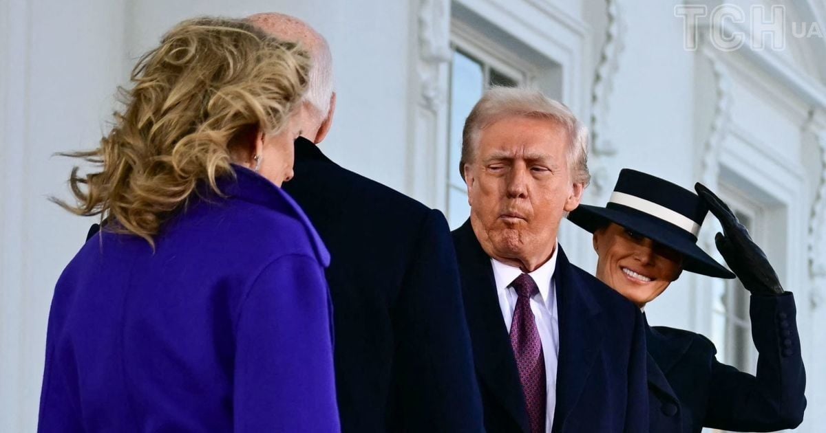 Дональд і Меланія Трампи, Джо і Джилл Байдени