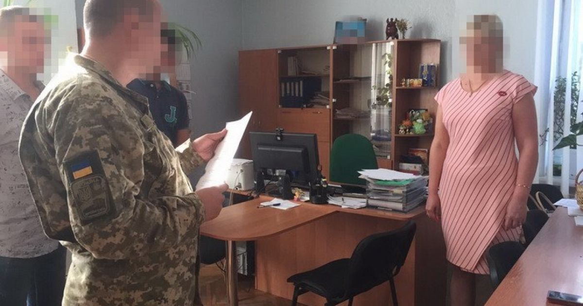 затримали заступника мера первомайська_2 / © СБУ