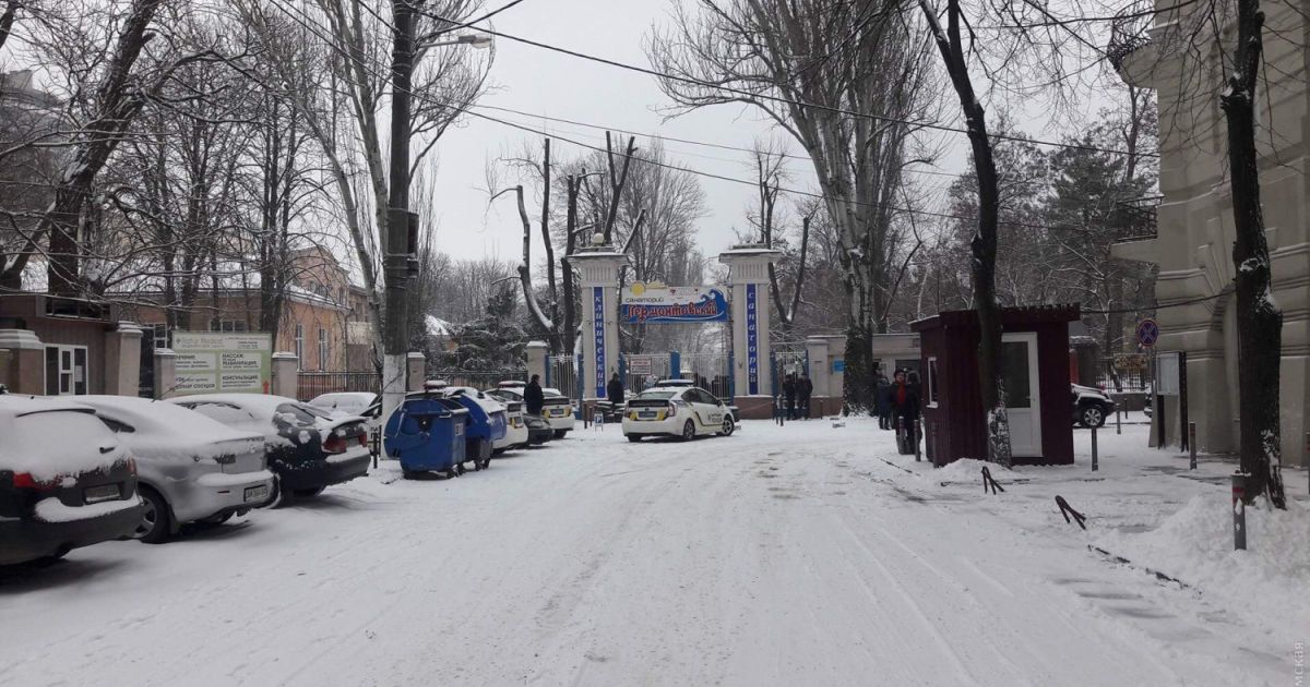 сутички в санаторії "Лермонтовський" в Одесі_1 / © Думская