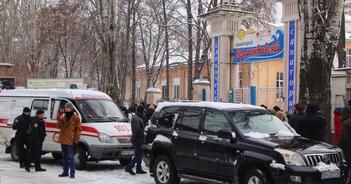 сутички в санаторії "Лермонтовський" в Одесі_10 / © Думская