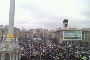 Предприниматели останутся на Майдане на ночь, несмотря на запрет суда