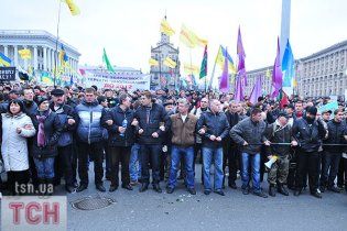 Милиция возбудила дело из-за перекрытия митингующими Крещатика