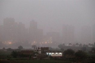 Непогода парализовала Ближний Восток