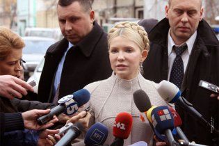 Тимошенко прийшла на суд до Луценка