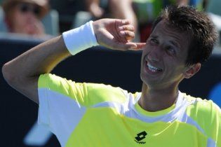 Стаховський вилетів у третьому колі Australian Open