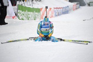 Україна провалила першу гонку на чемпіонаті світу з біатлону