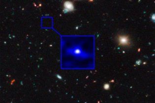 NASA вдалося зробити знімок найдавнішої галактики Всесвіту
