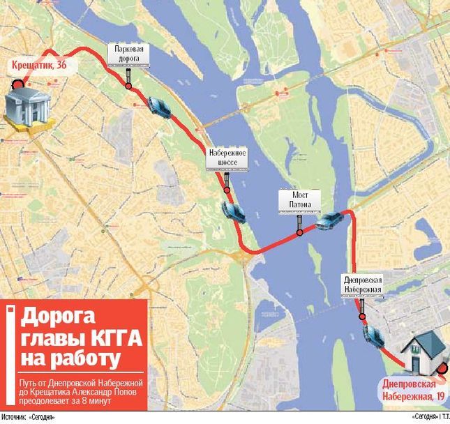 карта проїзду Попова