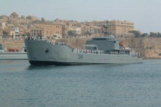 До столиці Мальти підійшов лівійський військовий корабель