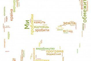 Выступление Януковича изобразили в инфографике