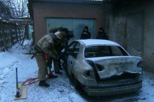 На Черкасчине прокурор сгорел в своем автомобиле