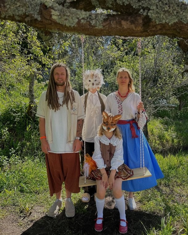 Morphom з дружиною та дітьми / © instagram.com/morphom