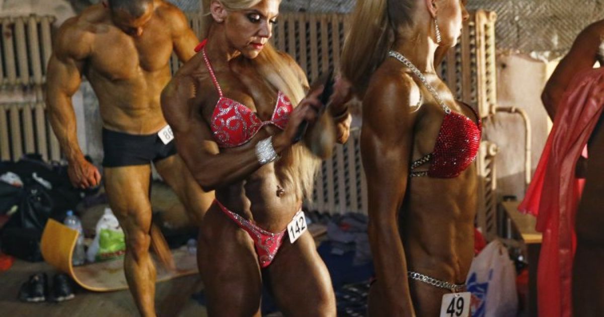 У Києві змагалися найкращі бодибілдери та фітнес-діви / © УНІАН