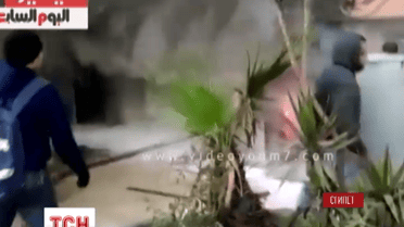 Ресторан в центре Каира забросали «коктейлями Молотова»