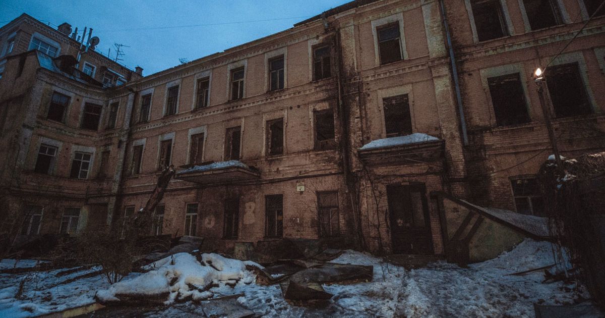 Пожежа,  будівля на Крещатику_2 / © Інформатор