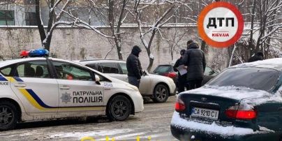 Сразу 9 авто столкнулись на одной из центральных улиц Киева